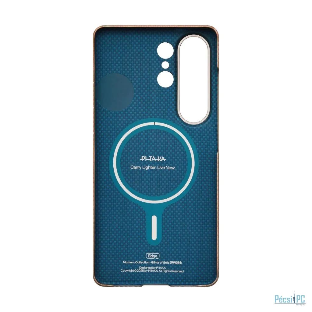 Pitaka Edge Case (Aaron Button) for Samsung Galaxy S26 Ultra Golden Glint