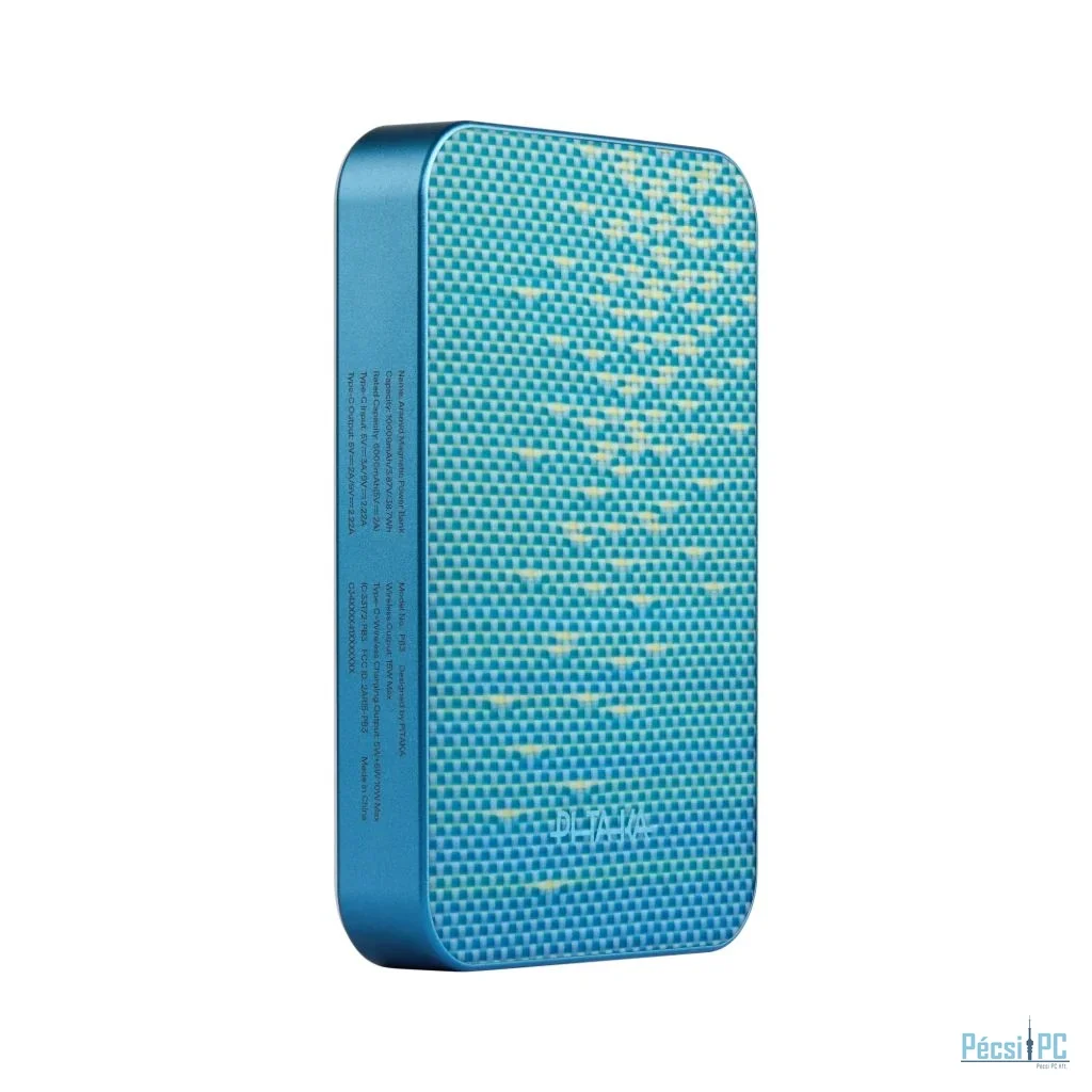 Pitaka Qi2 10000mAh Power Bank Lucid Blue
