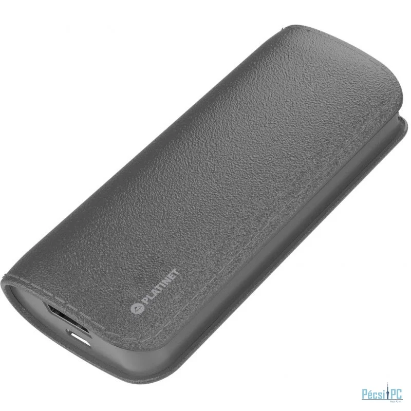 Platinet 5200mAh Powerbank + microUSB cable Grey