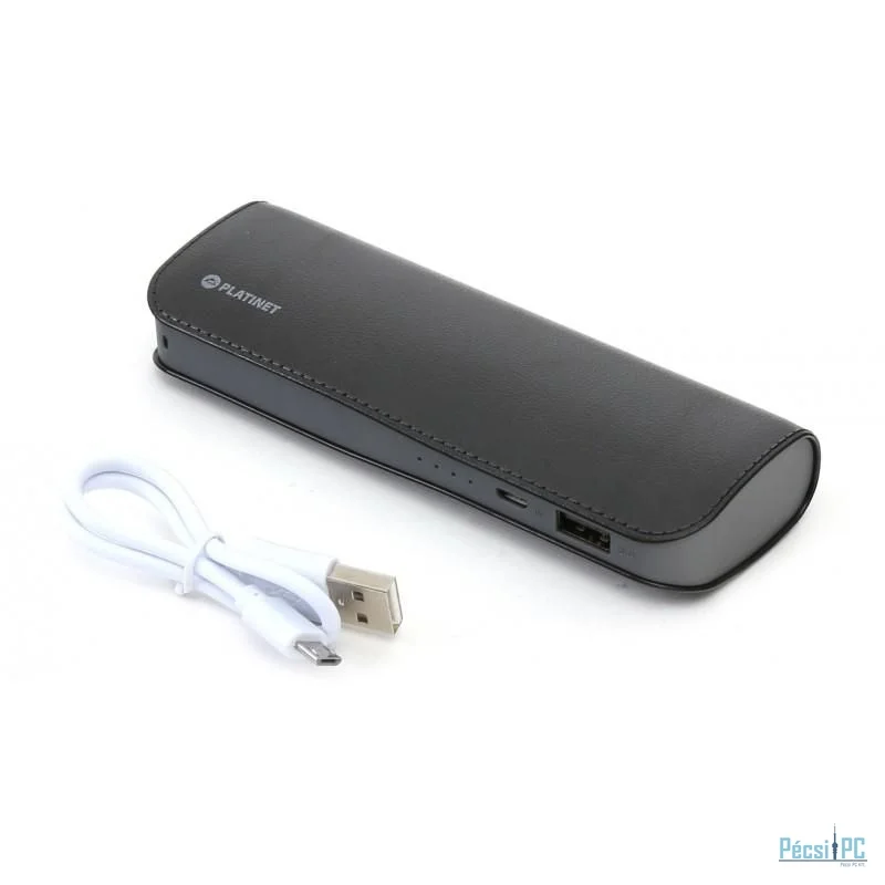 Platinet 7200mAh Powerbank + microUSB cable Black