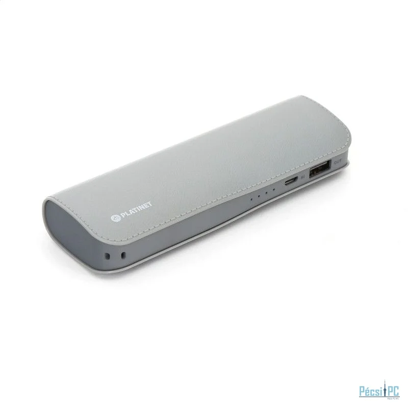 Platinet 7200mAh Powerbank + microUSB cable Grey