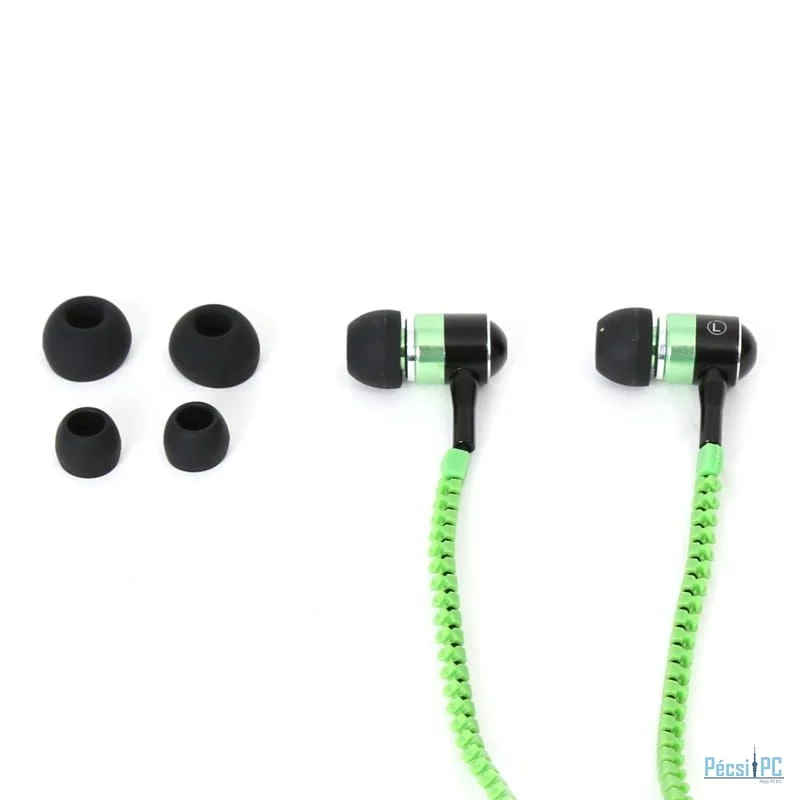 Platinet FreeStyle Zip Headset Green