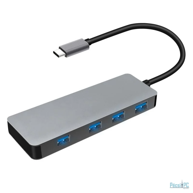 Platinet Omega 4-port USB 3.0 hub Black