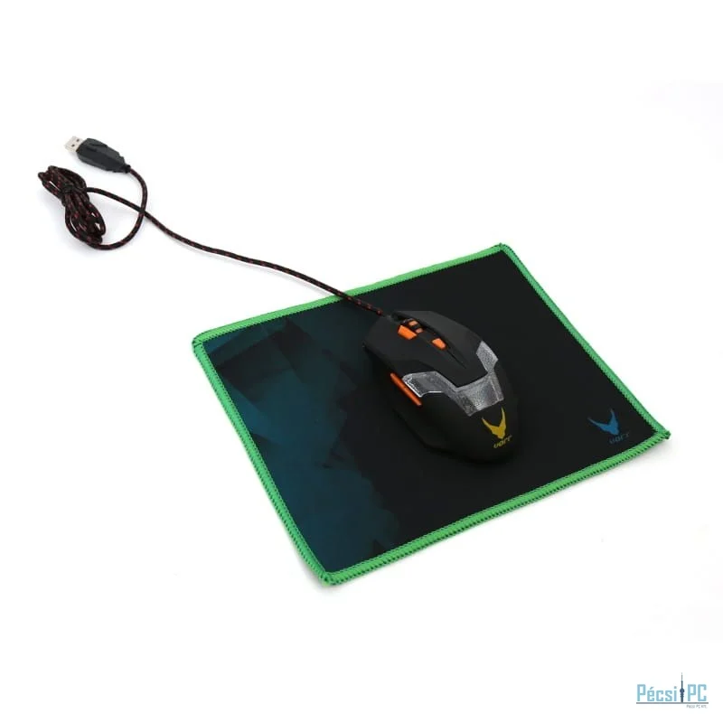 Platinet Omega Varr Pro-Gaming Egérpad Black/Green