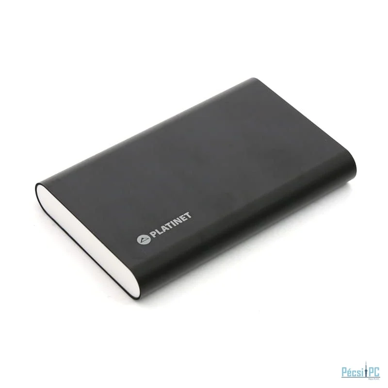 Platinet PMPB10AB 10000mAh Polymer Alu Power Bank Black
