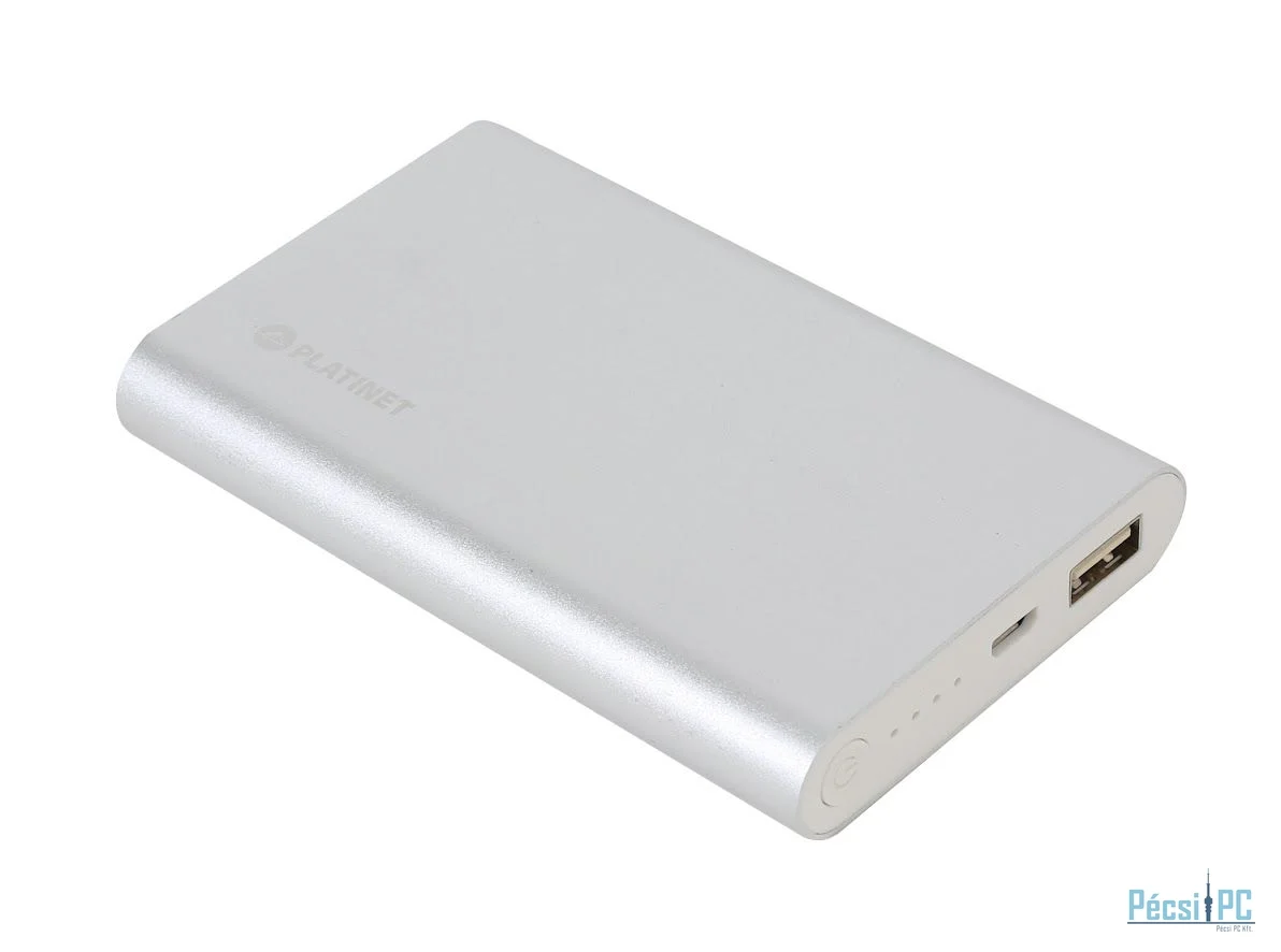Platinet PMPB10AS Polymer Alu 10000mAh PowerBank Silver