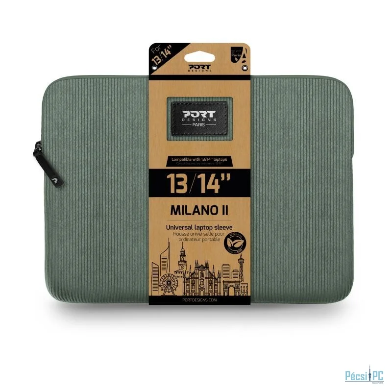 Port Designs MILANO II ECO laptop sleeve 14