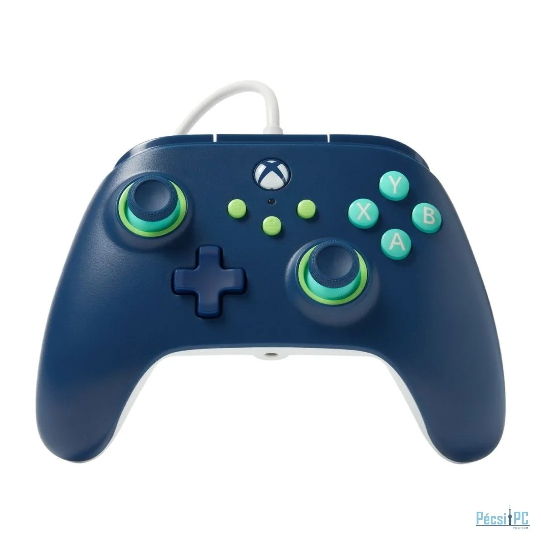PowerA Advantage Wired Controller for Xbox Series X|S Gamepad Mariner Blue