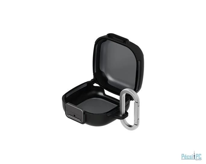 Samsung Galaxy Buds4/Buds4 Pro Clip Case with Carabiner Black