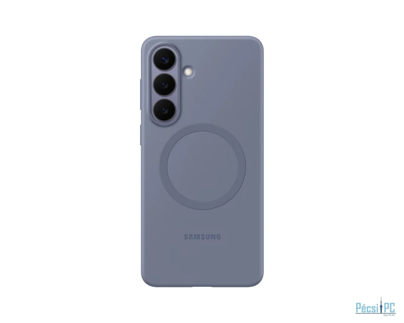 Samsung Galaxy S26+ Silicone Magnet Case Blue Violet