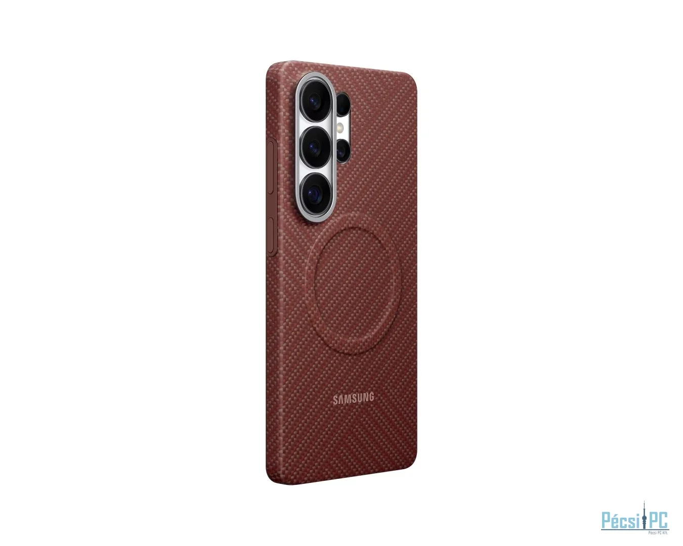 Samsung Galaxy S26 Ultra Carbon Magnet Case Coralred