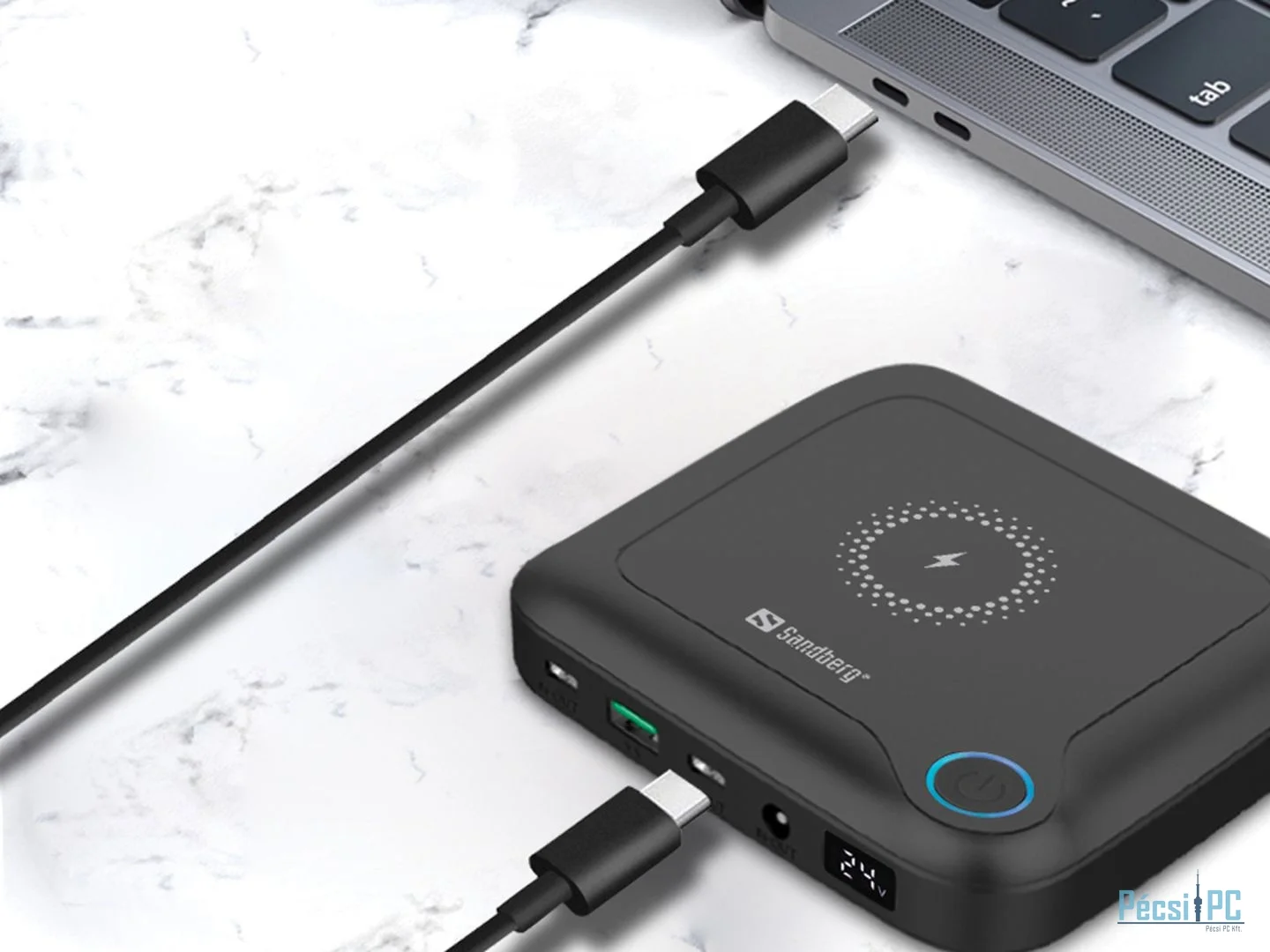 Sandberg All-in1 Laptop 25000mAh PowerBank Black