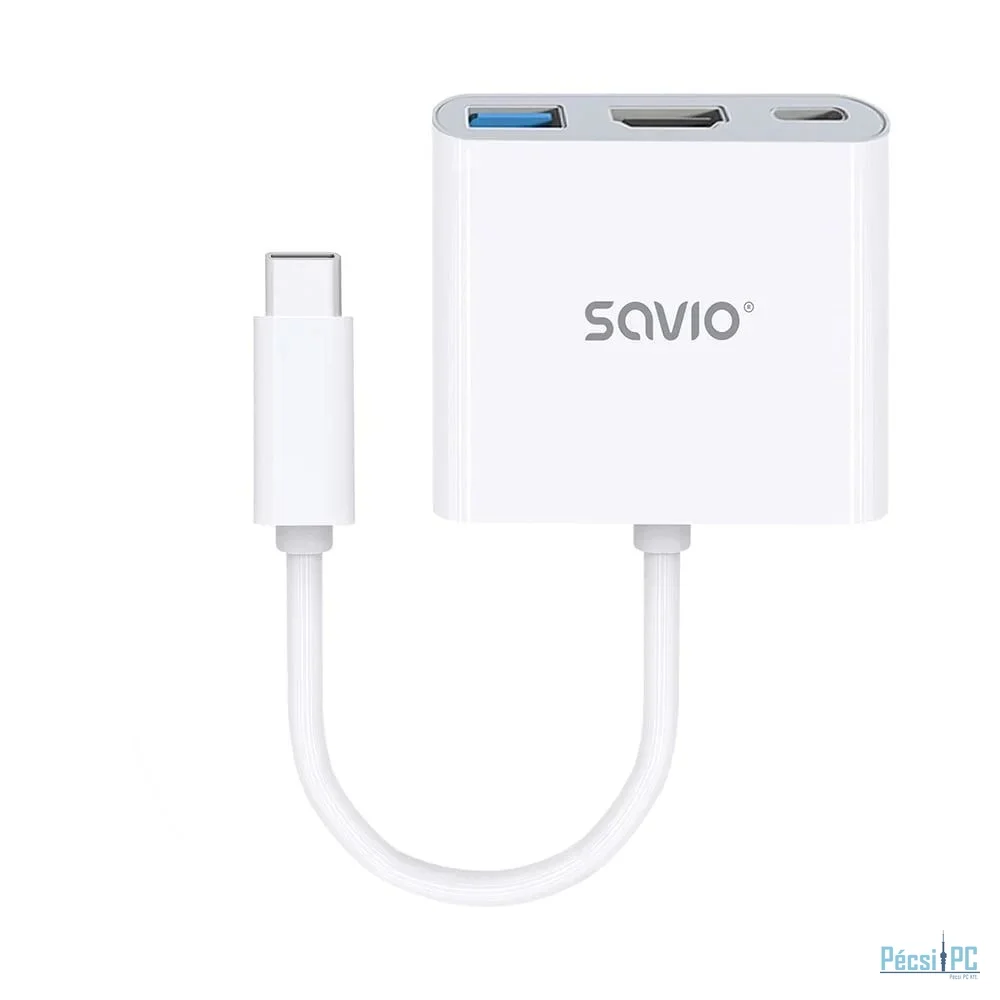 Savio AK-48 Multiport Adapter White
