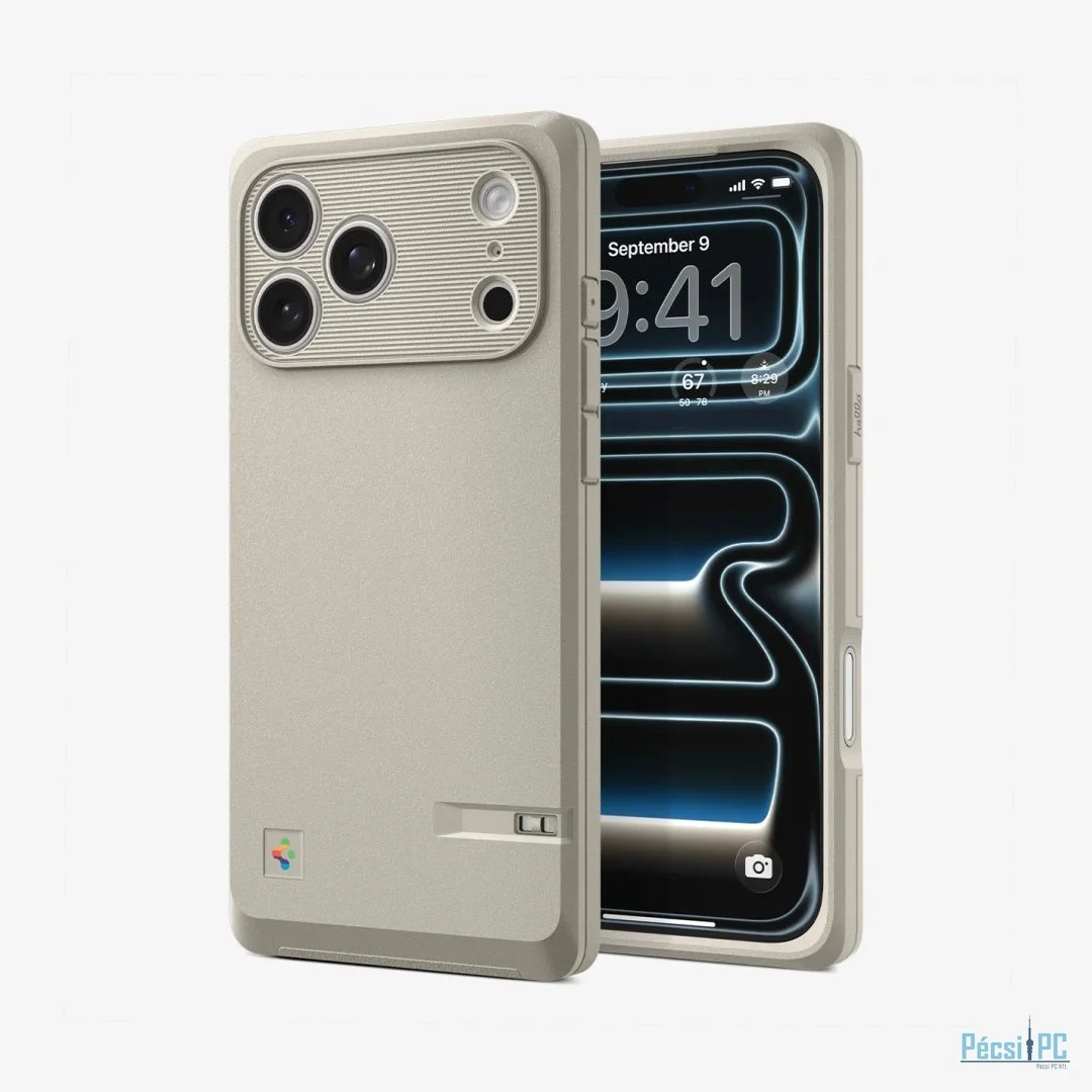 Spigen Classic LS MagSafe case for iPhone 17 Pro Stone