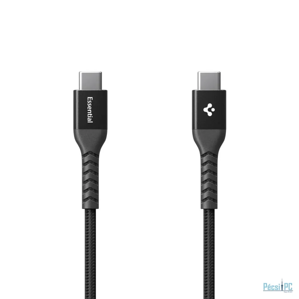 Spigen Essential USB-C to USB-C 100W Fabric Cable 1m Black