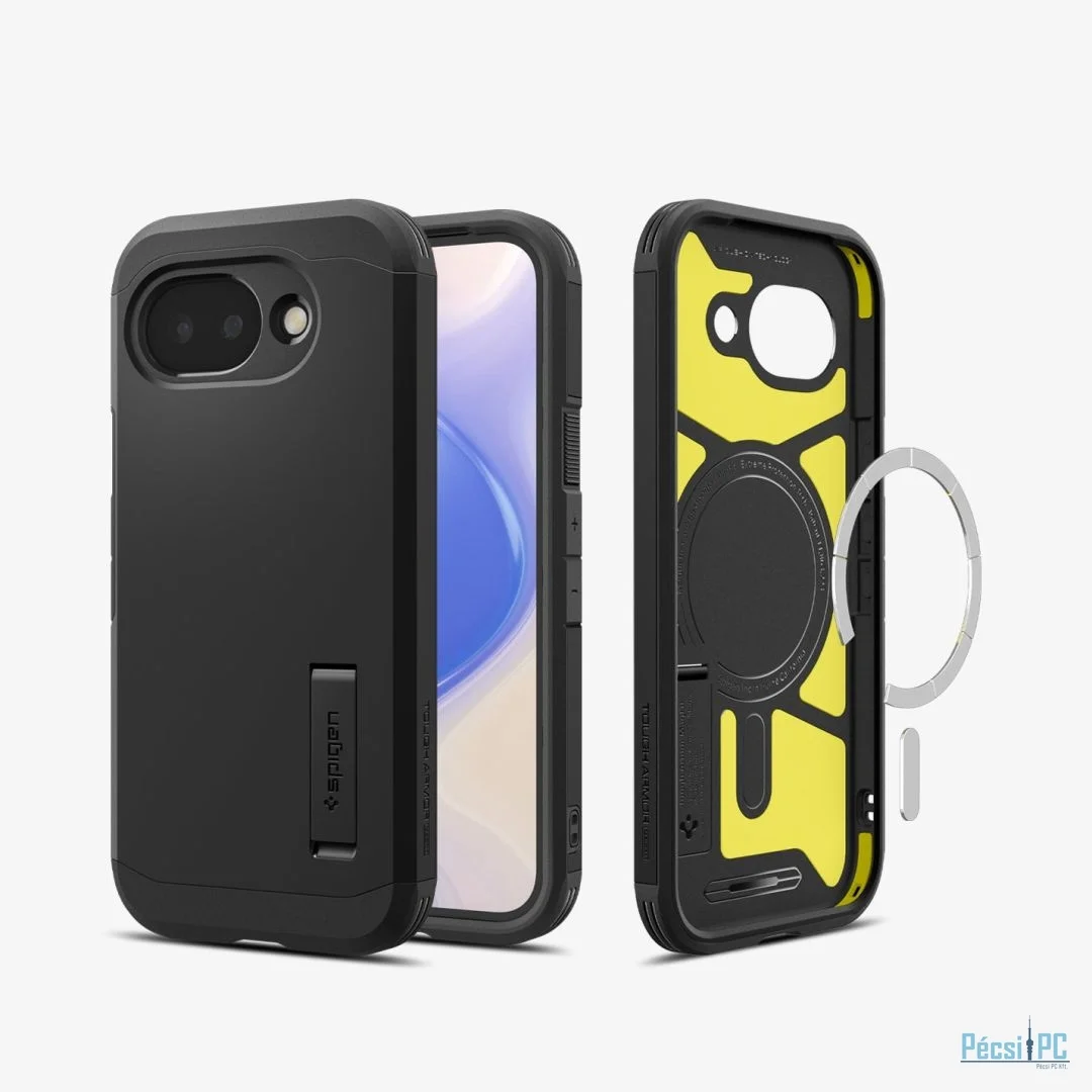 Spigen Tough Armor MagSafe case for Google Pixel 10a Black