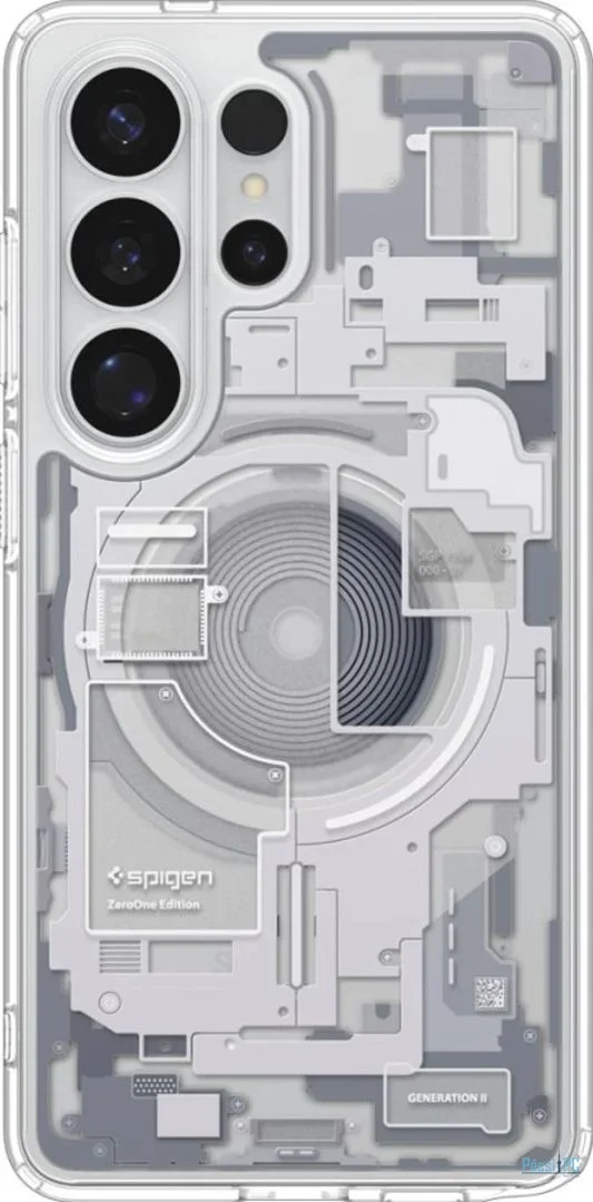 Spigen Ultra Hybrid MagSafe case for Samsung Galaxy S26 Ultra Zero One White