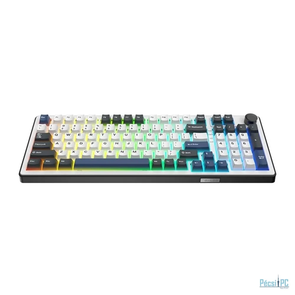The G-Lab Keyz Elite 400 HE BW Keyboard Black US
