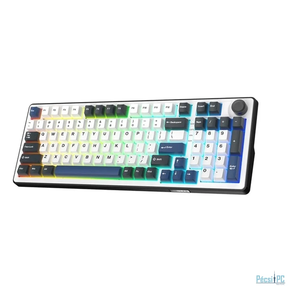 The G-Lab Keyz Elite 400 HE BW Keyboard Black US