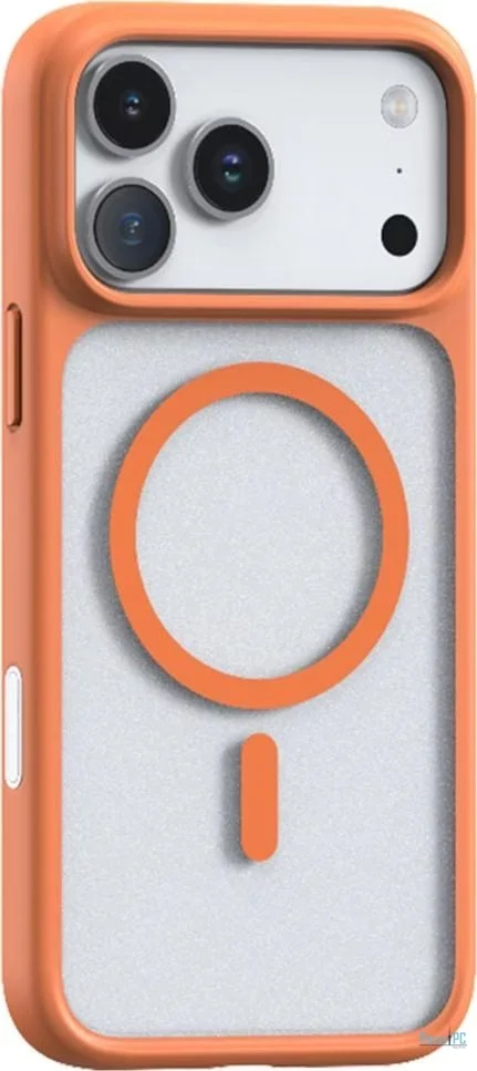 Torras Guardian Magnetic case for iPhone 17 Pro Max Energy Orange