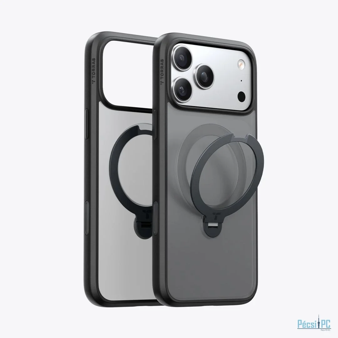 Torras Ostand Pro case for iPhone 17 Pro Black