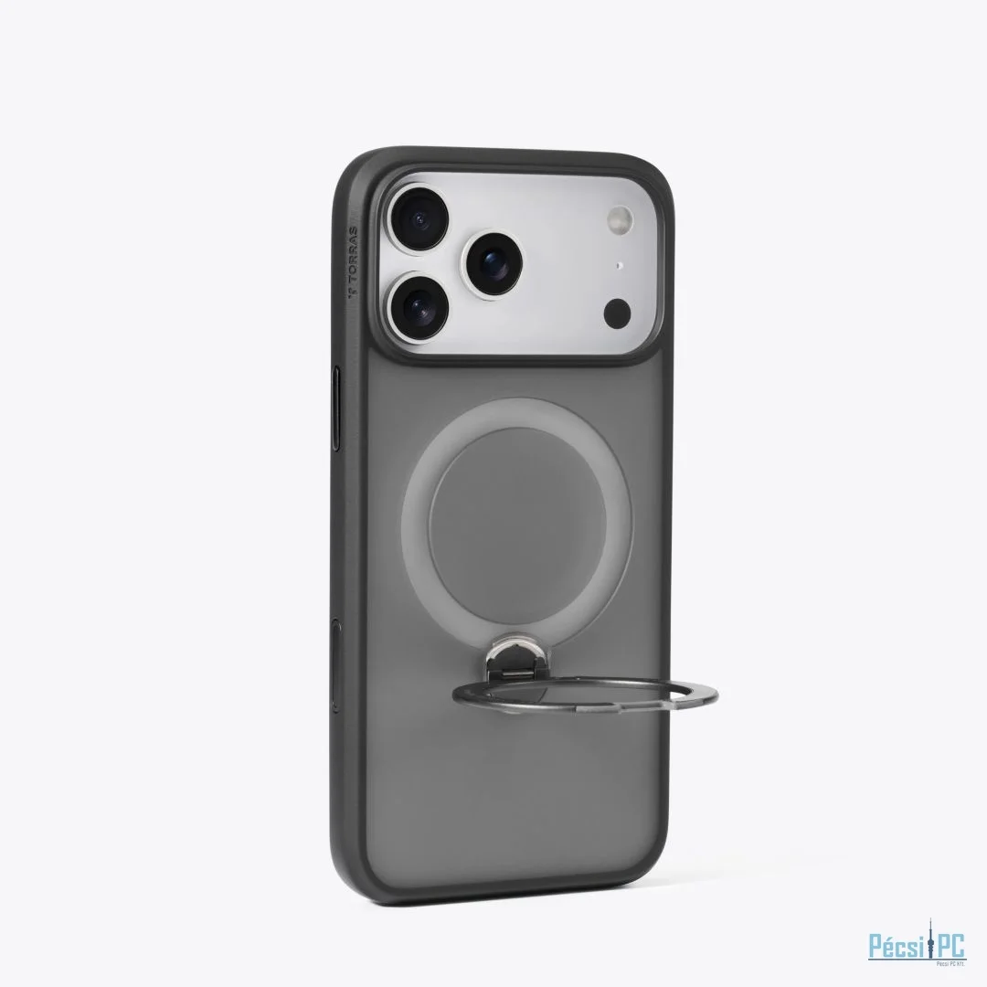 Torras Ostand Pro case for iPhone 17 Pro Max Black