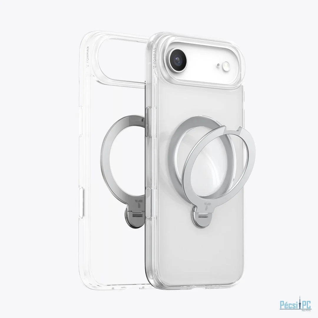 Torras Ostand Q3 Spin case for iPhone 17 Air Clear