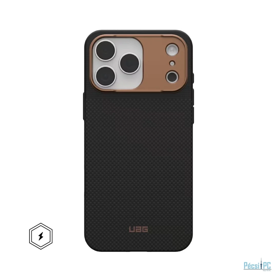 UAG Fiber Armor case for iPhone 17 Pro Max Kevlar Graphite/Bronze