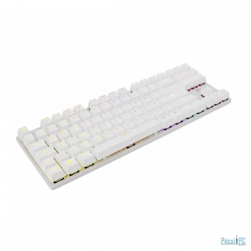 White Shark GK-2106W Commandos Red Switch Mechanical Gaming Keyboard White US