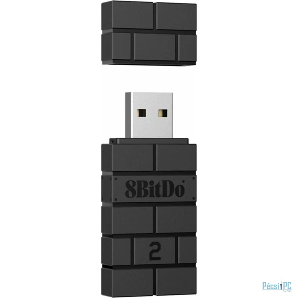 8BitDo USB Wireless Adapter 2 Black