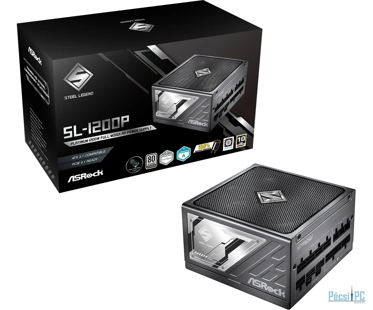 ASRock 1200W 80+ Platinum Steel Legend SL-1200P