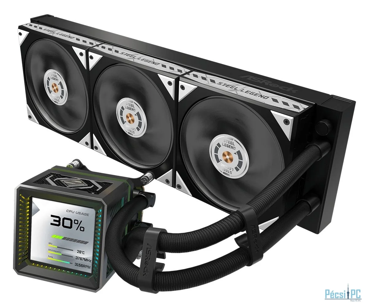 ASRock Steel Legend Dark 360 LCD