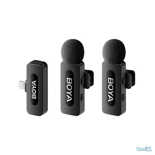BOYA BY-V2 Wireless Microphone Black