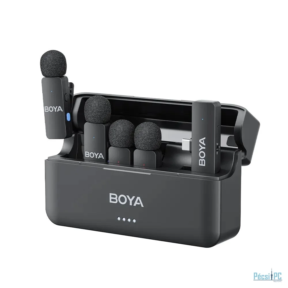 BOYA BY-V4 Wireless Microphone Black