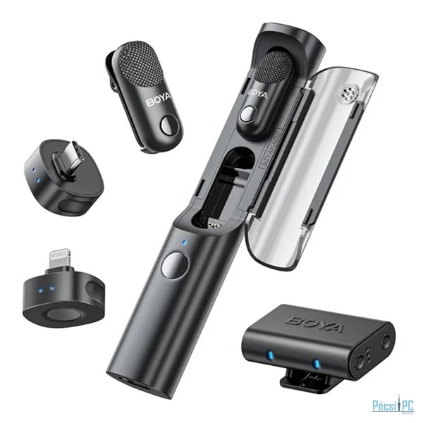 BOYA Magic 02 Wireless Microphone Black