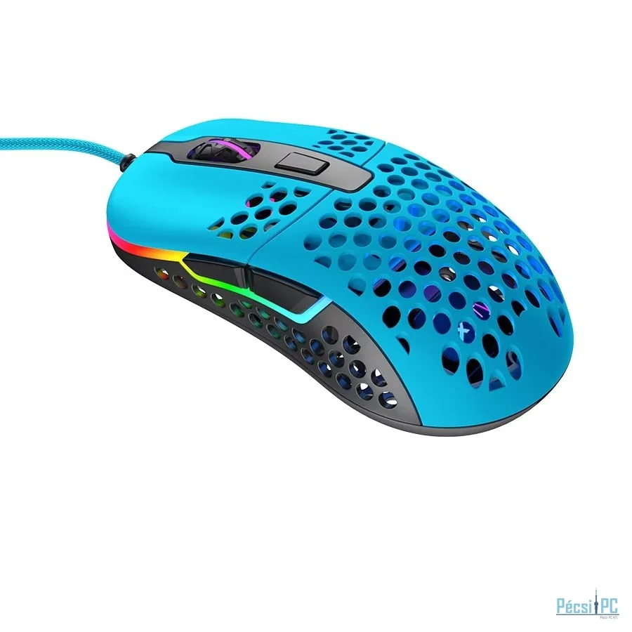 Cherry XTRFY M42 RGB Gaming Mouse Miami Blue