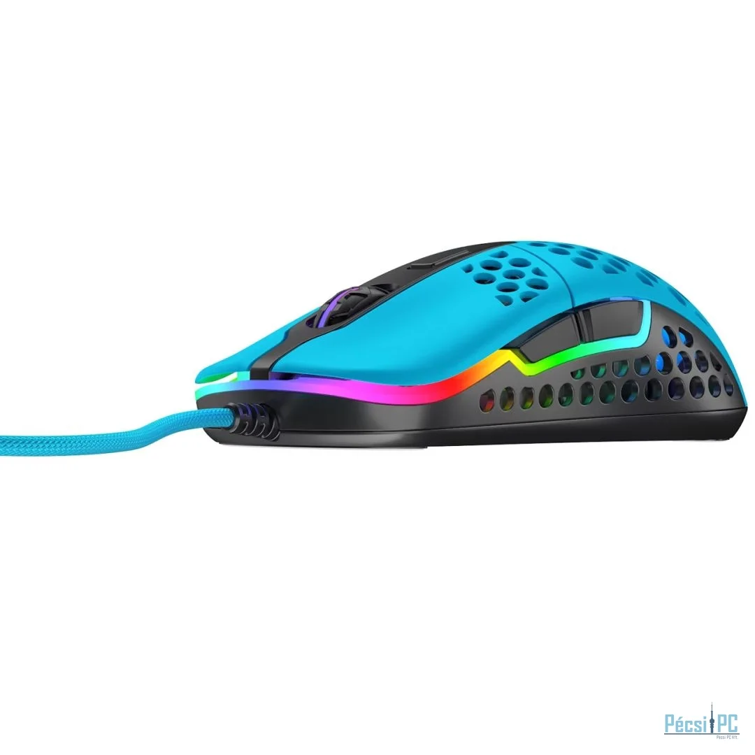 Cherry XTRFY M42 RGB Gaming Mouse Miami Blue