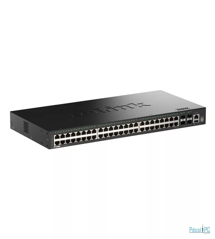 D-Link DGS-1530-52/E 48-Port Gigabit Stackable Smart Managed Switch
