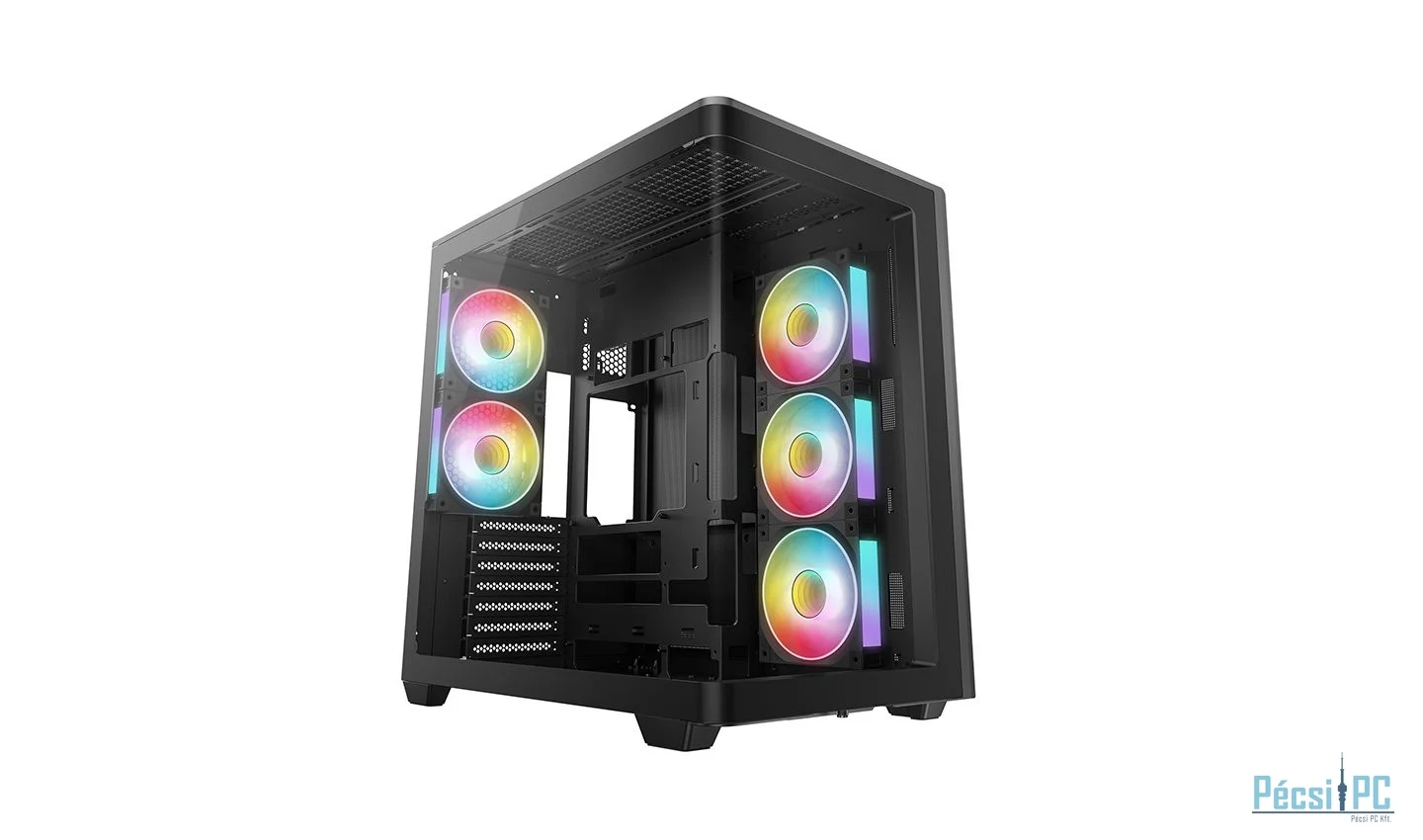 DeepCool CG590U 5F Tempered Glass Black