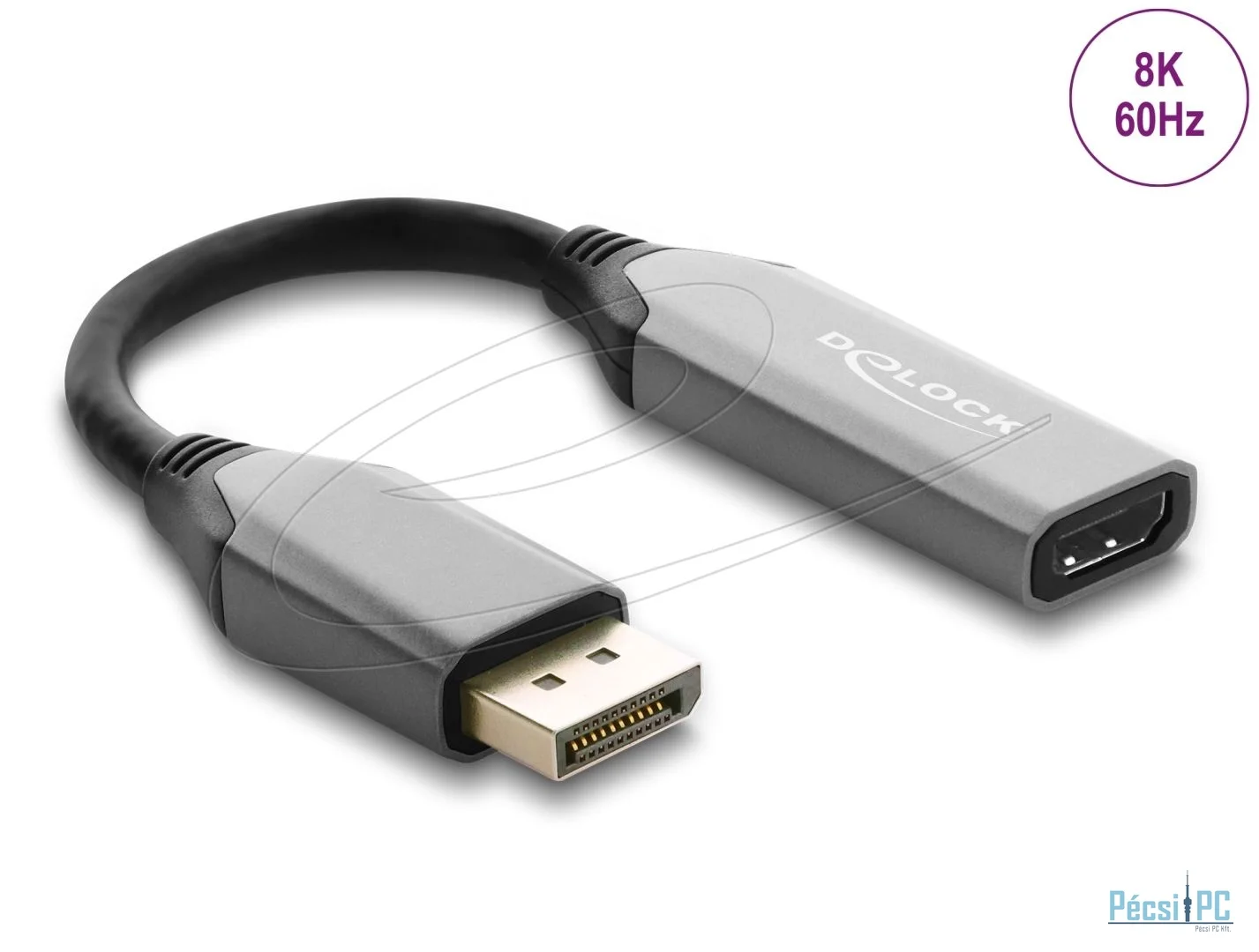 DeLock Active DisplayPort 1.4 to HDMI Adapter 8K with HDR function