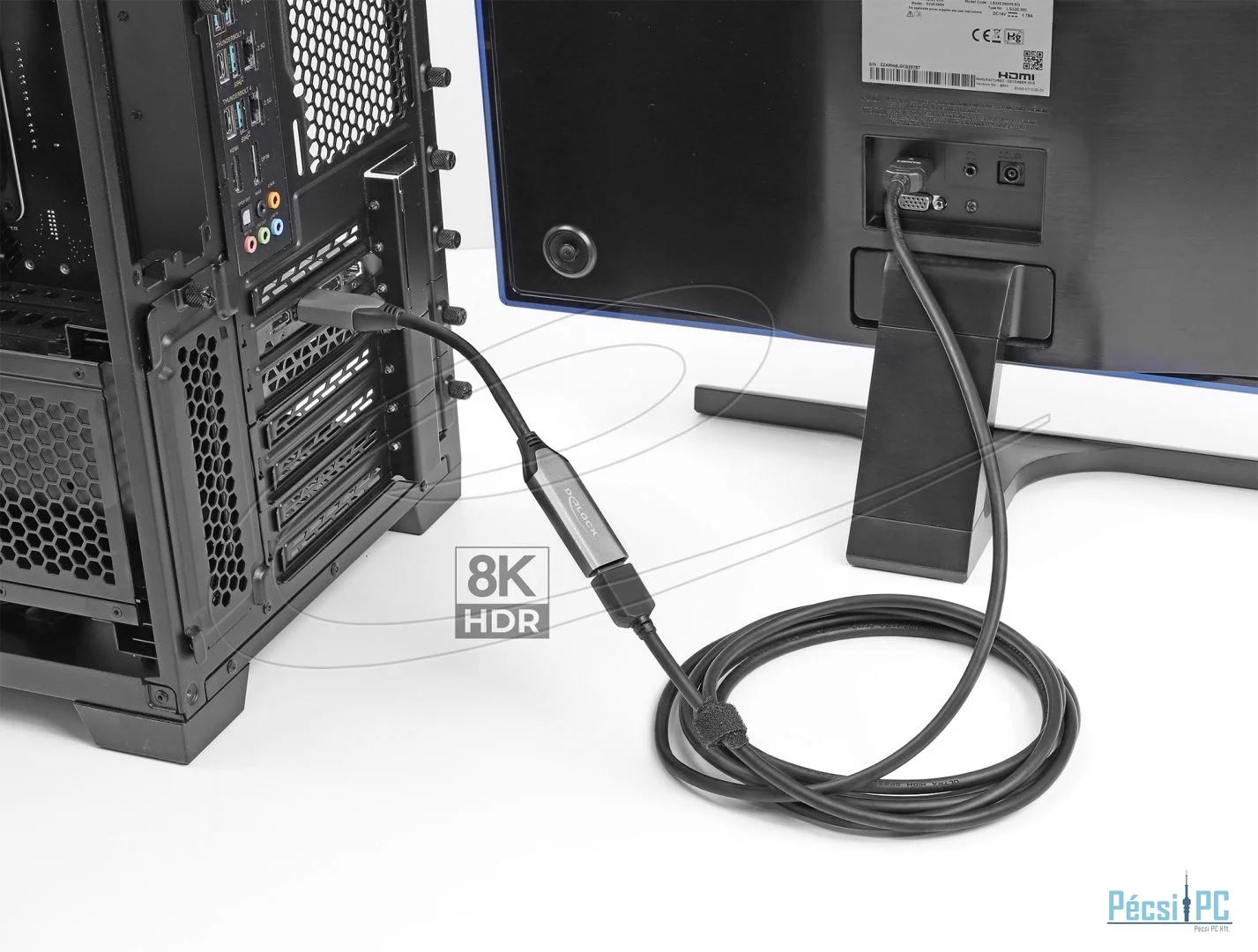 DeLock Active DisplayPort 1.4 to HDMI Adapter 8K with HDR function