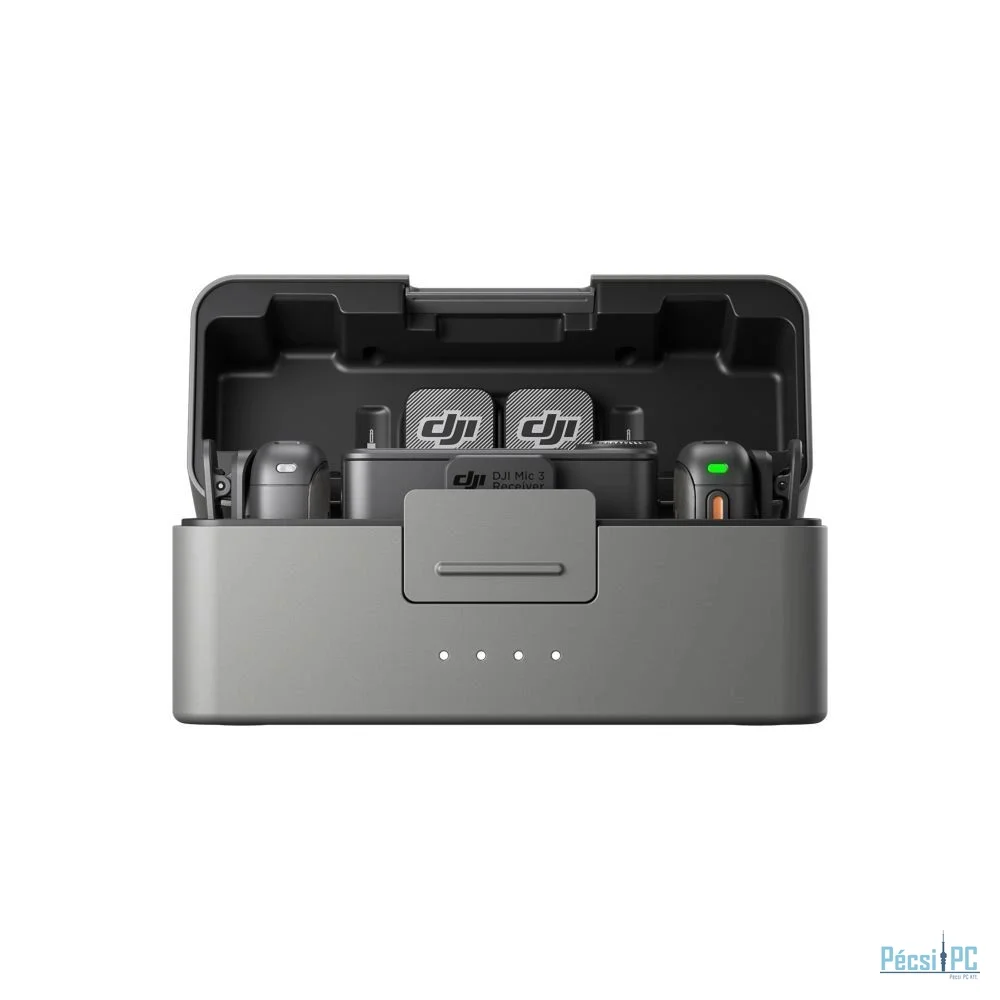 DJI Mic 3 (2 TX + 1 RX + Charging Case) Black