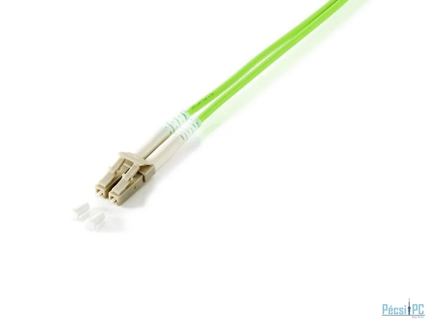 EQuip LC to LC Fiber Optic Patch Cable 2m Green