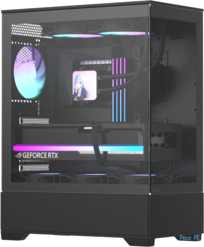 Formula Crystal Z1 V2 Tempered Glass Black