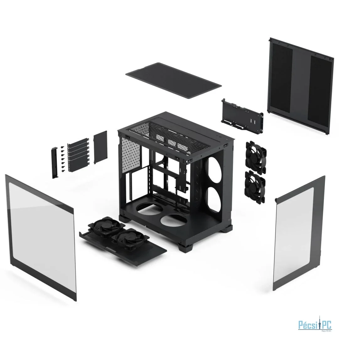 Fractal Design Pop 2 Vision Tempered Glass Black