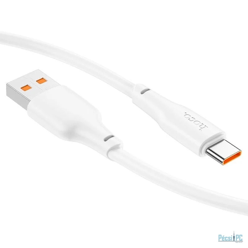 Hoco X93 Force 27W USB-A to USB-C charging data cable 1m White