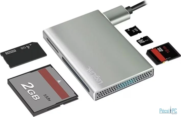 Logilink CR0048 USB 3.2 multi Card Reader Aluminium