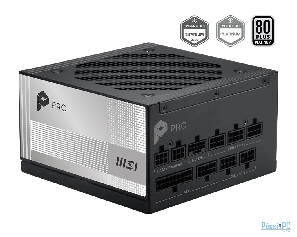 Msi 850W 80+ Platinum PRO A850PL PCIE5