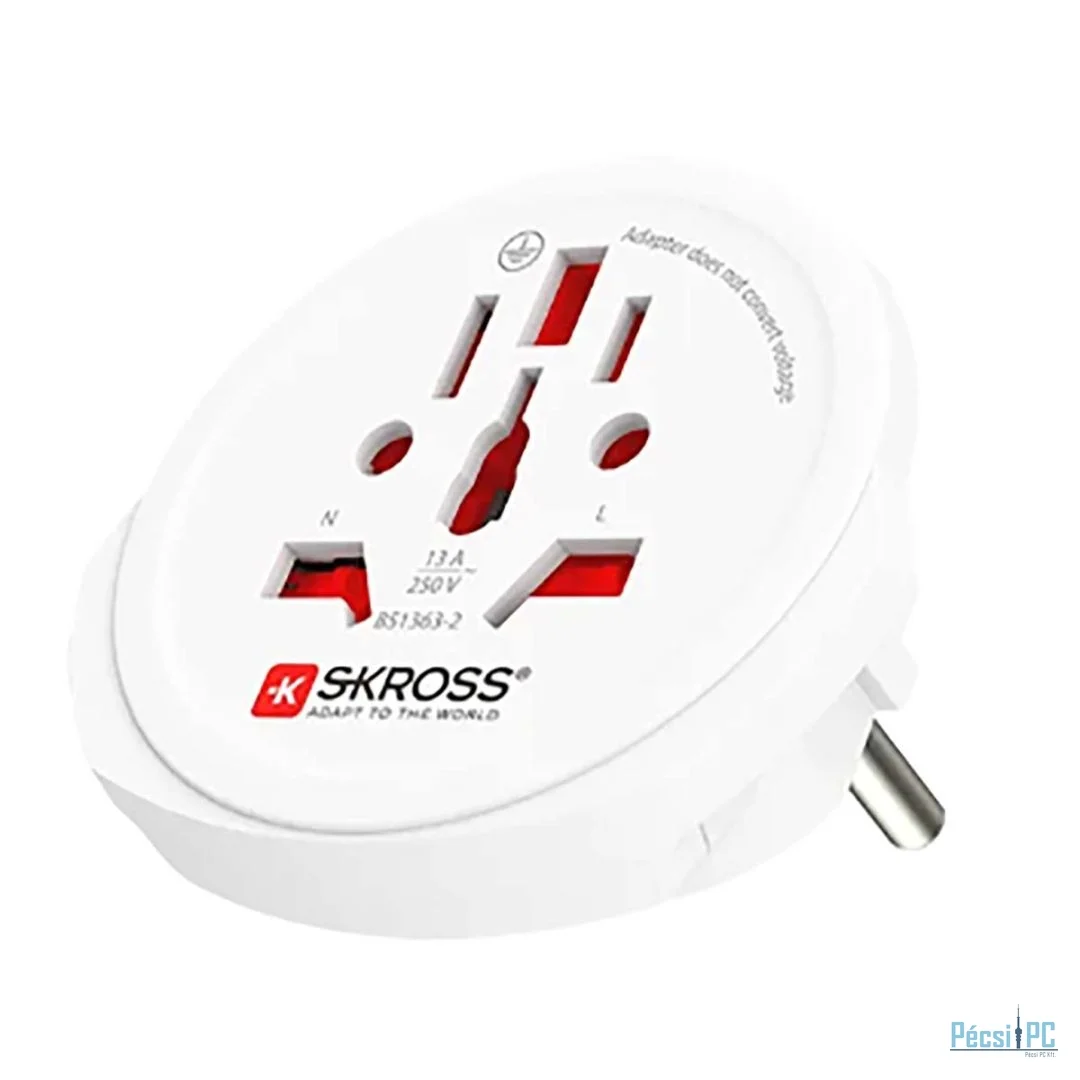 Nedis Travel adapter World to Europe for 2- and 3-pole devices from more than 220 destinations