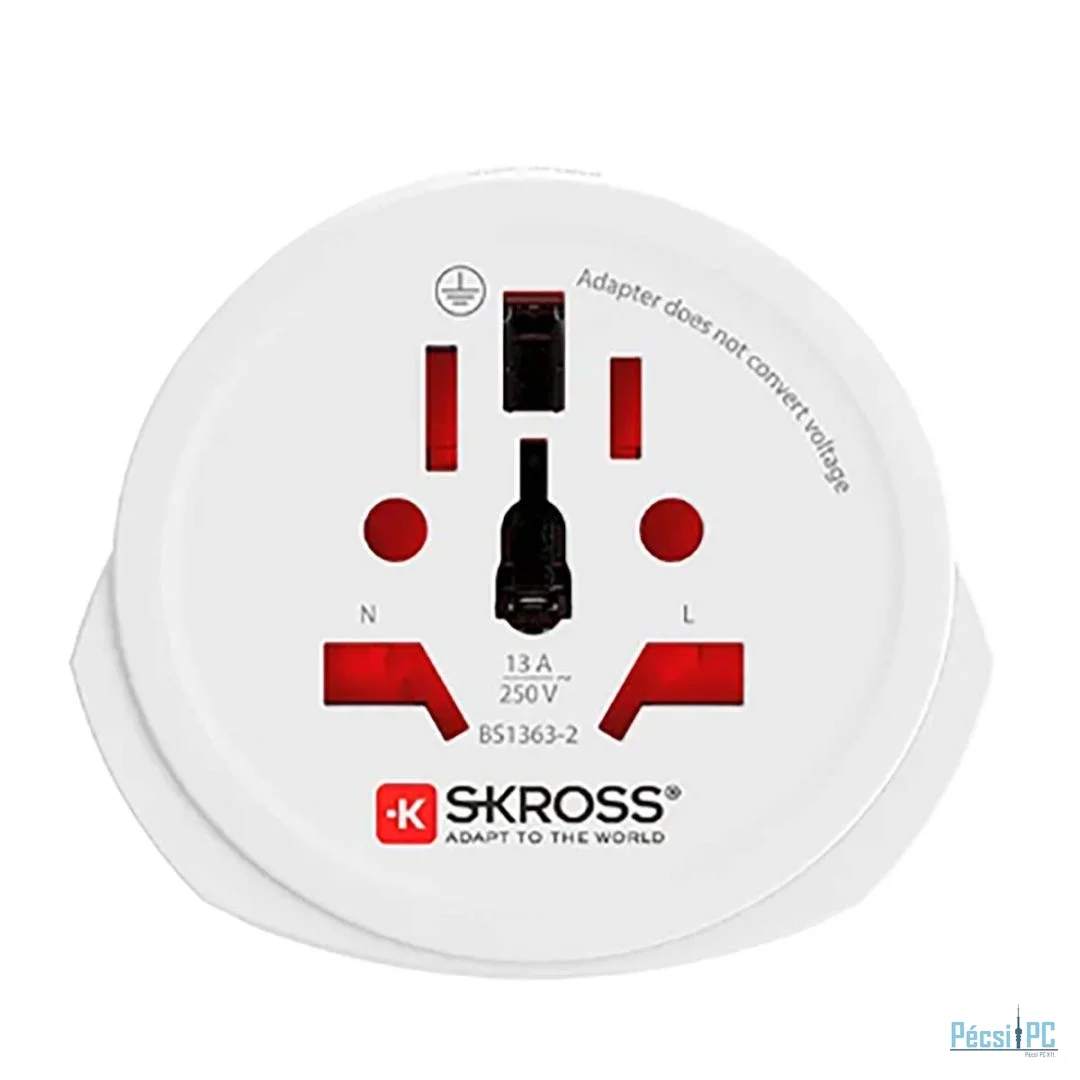 Nedis Travel adapter World to Europe for 2- and 3-pole devices from more than 220 destinations